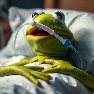 Sick Frog Meme